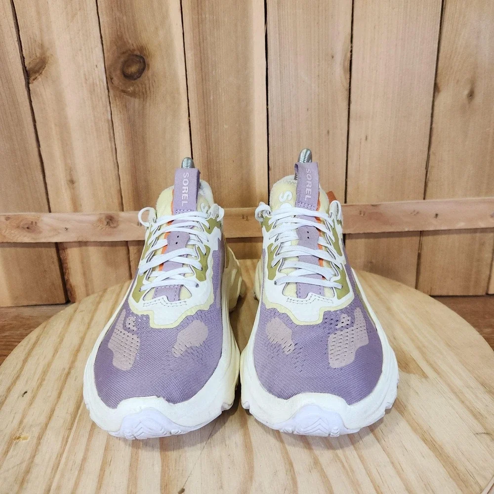 Sorel Kinetic Breakthru Day Lace Shoes Womens 6.5 Mesh Running Sneakers Athletic
